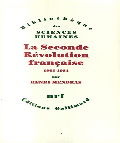 La Seconde r&eacute;volution fran&ccedil;aise