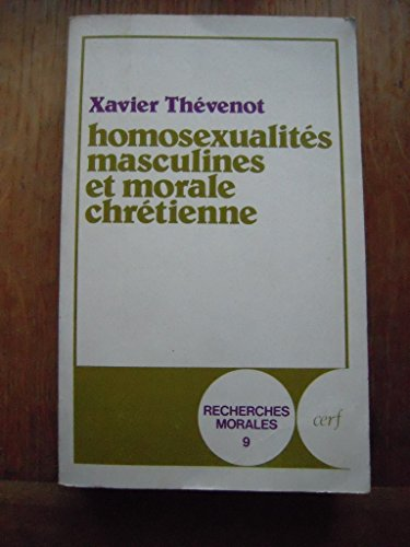 Homosexualit&eacute;s masculines et morale chr&eacute;tienne