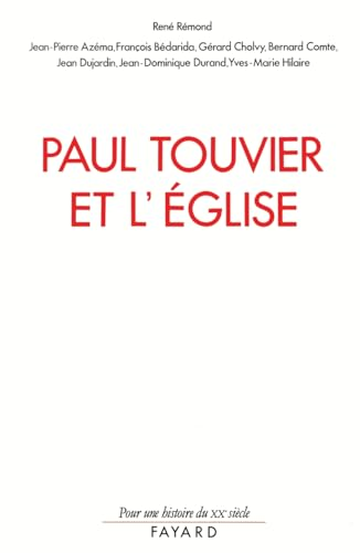 Touvier et l'&eacute;glise