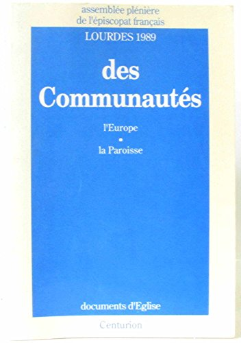 Des communaut&eacute;s