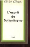 L'Esprit de Solj&eacute;nitsyne