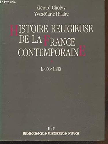 Histoire religieuse de la France contemporaine
