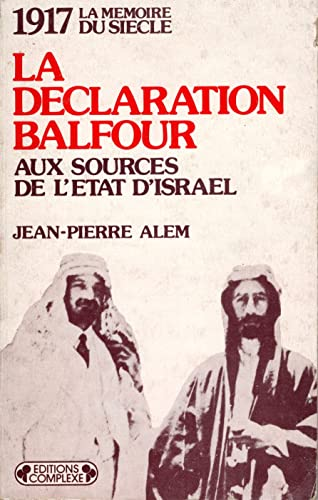 La d&eacute;claration Balfour