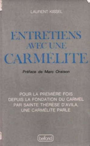 Entretiens avec une carm&eacute;lite