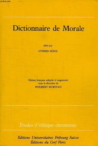Dictionnaire de morale