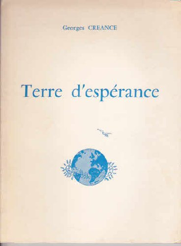 Terre d'esp&eacute;rance