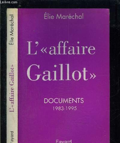 L' affaire Gaillot