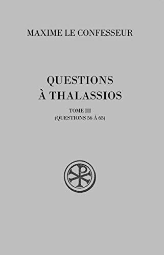 Questions &agrave; Thalassios