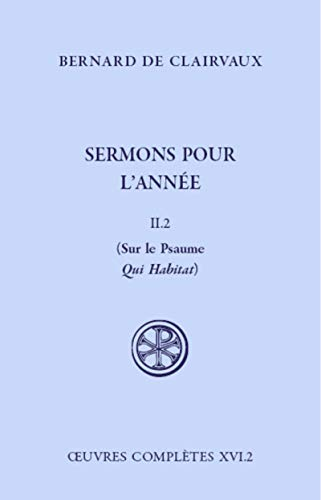 Sermons pour l'ann&eacute;e