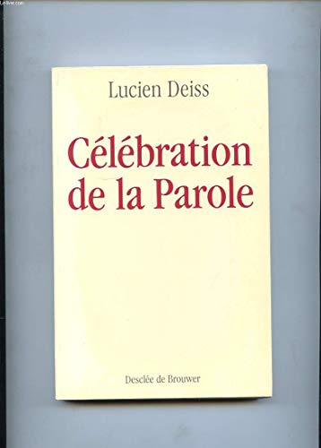 C&eacute;l&eacute;bration de la Parole