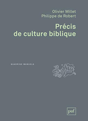Pr&eacute;cis de culture biblique