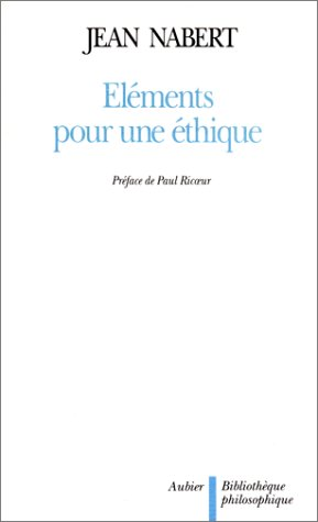 El&eacute;ments pour une &eacute;thique