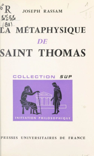 La M&eacute;taphysique de saint Thomas
