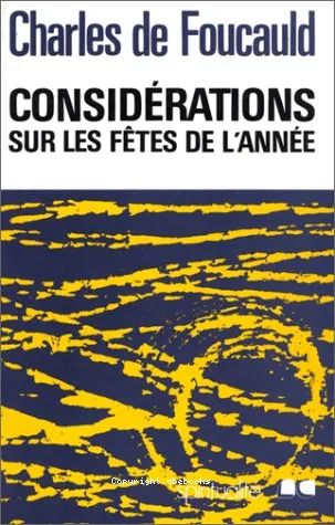 Considrations sur les ftes de l'anne