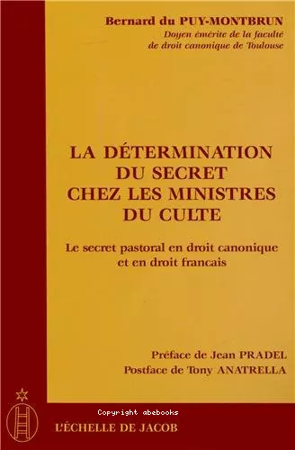 La dtermination du secret chez les ministres du culte