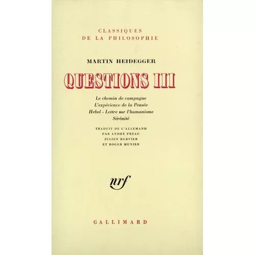 Questions III