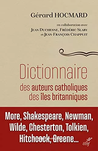 Dictionnaire des auteurs catholiques des les britanniques