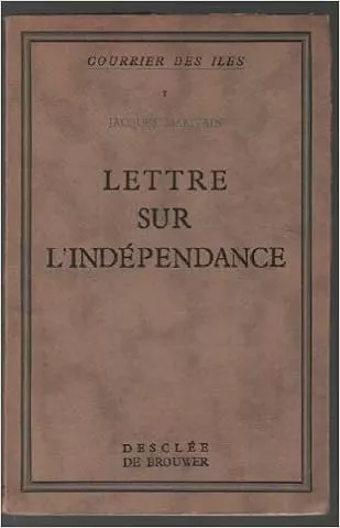 Lettre sur l'indpendance