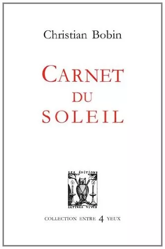 Carnet du soleil