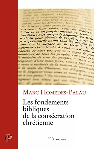 Les fondements bibliques de la conscration chrtienne