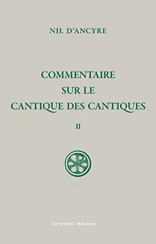 Commentaire sur le cantique des cantiques