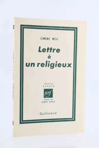 Lettre  un religieux