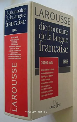 Dictionnaire de la langue franaise