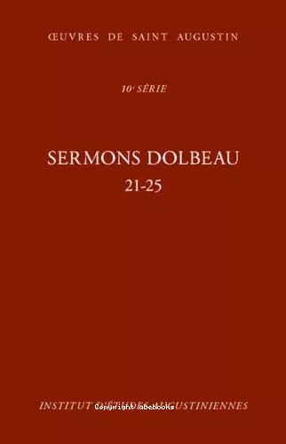 Sermons Dolbeau 21-25