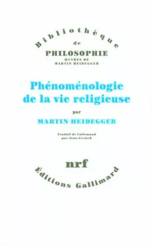 Phnomnologie de la vie religieuse