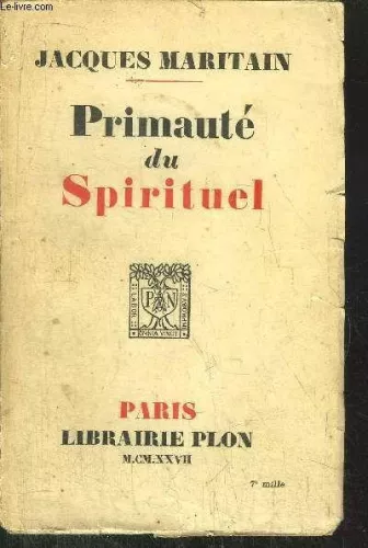 Primaut du spirituel