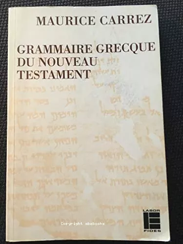 Grammaire grecque du Nouveau Testament