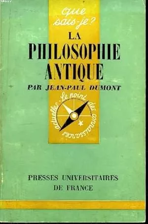 La Philosophie antique