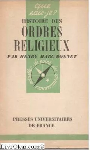 Histoire des ordres religieux