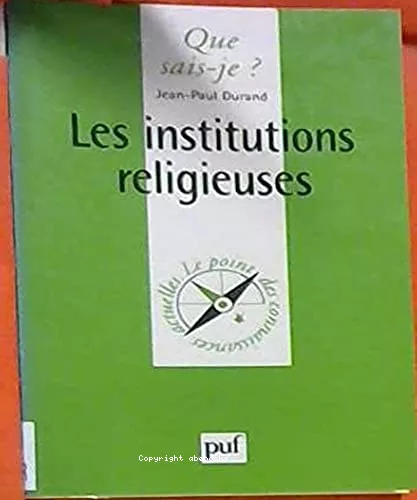 Les Institutions religieuses