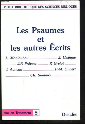 Les psaumes et les autres crits