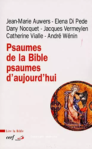 Psaumes de la Bible, psaumes d'aujourd'hui