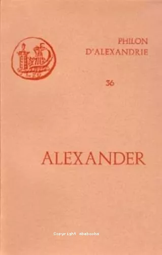 Alexander: Vel de ratione quam habere etiambruta animalia (de animalibus) e versione armeniaca