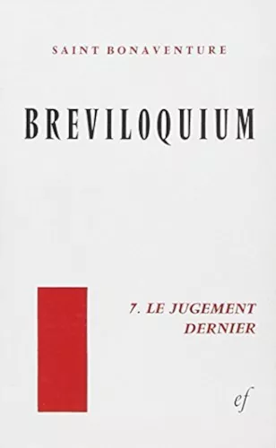 Breviloquium: Le jugement dernier