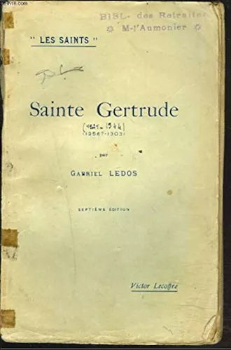 Sainte Gertrude (1256? - 1303)