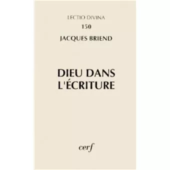 Dieu dans l'Ecriture