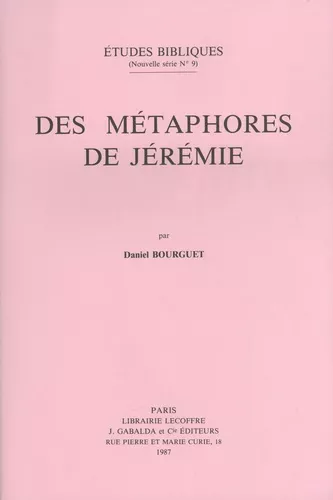 Des mtaphores de Jrmie