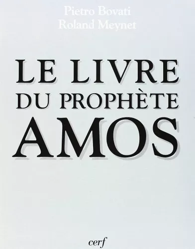 Le livre du prophte Amos