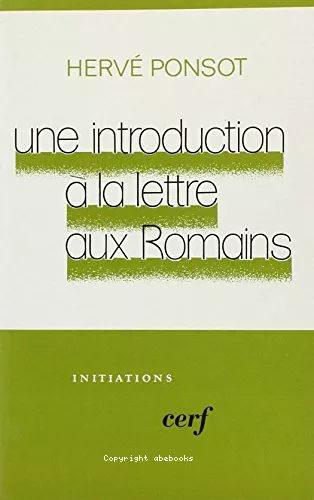 Une Introduction  la lettre aux Romains