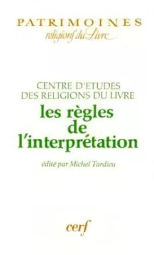 Les Rgles de l'interprtation