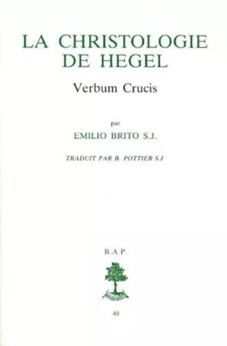 La christologie de Hegel: 