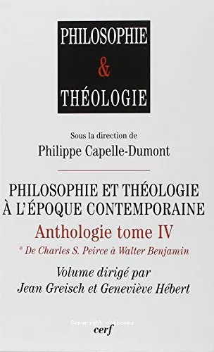 Philosophie et thologie  l'poque contemporaine