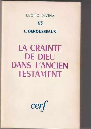 La Crainte de Dieu dans l'Ancien Testament: Royaut, Alliance, Sagesse dans les royaumes d'Isral et de Juda. Recherches d'exgse et d'histoire sur la racine (en hbreu) yar'