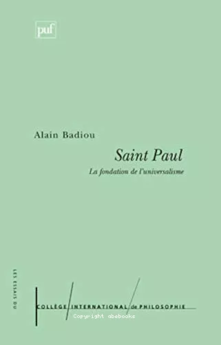 Saint Paul: la fondation de l'universalisme