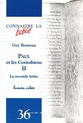 Paul et les Corinthiens II : La seconde lettre