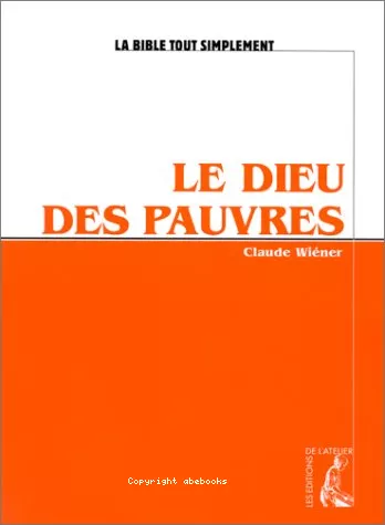 Le Dieu des pauvres